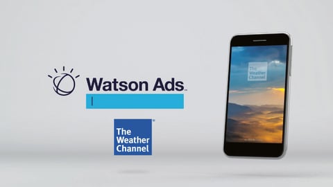 The Weather Co. Hosts Watson Ads
